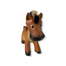 Load image into Gallery viewer, Wooden Farm Horse Decoration Figurine