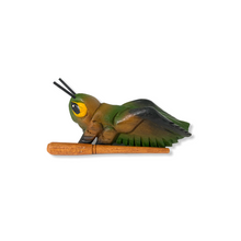 Load image into Gallery viewer, 3" Painted Wooden Musical Cricket Percussion Instrument