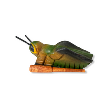Load image into Gallery viewer, 4" Painted Wooden Musical Cricket Percussion Instrument