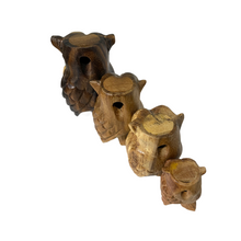 Load image into Gallery viewer, 5" Wooden Musical Whistle Owl Instrument