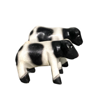 Load image into Gallery viewer, 4" Painted Wooden Musical Whistle Cow Instrument