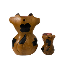 Load image into Gallery viewer, Painted Wooden Musical Whistle Cartoon Cow Percussion Instrument
