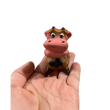 Load image into Gallery viewer, Painted Wooden Musical Whistle Cartoon Cow Percussion Instrument