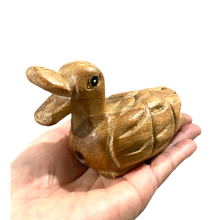 Load image into Gallery viewer, Painted Wooden Musical Whistle Duck Noise Maker