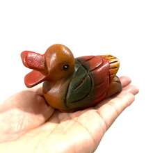 Load image into Gallery viewer, Painted Wooden Musical Whistle Duck Noise Maker