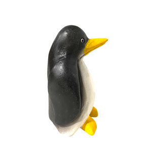 3" Painted Wooden Musical Whistle Penguin Instrument