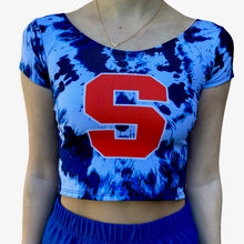 Load image into Gallery viewer, Syracuse Tie Dye Babydoll Tee