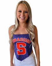 Load image into Gallery viewer, Syracuse Denim Bandana Top