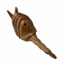 Load image into Gallery viewer, Wooden Musical Armadillo Whistle  Instrument