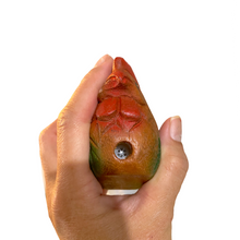 Load image into Gallery viewer, Painted Wooden Musical Whistle Rooster Instrument