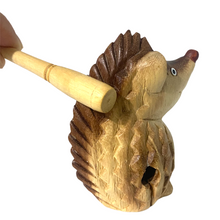 Load image into Gallery viewer, Wooden Musical Porcupine Percussion Instrument