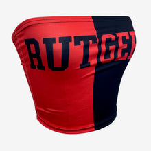 Load image into Gallery viewer, Rutgers Two Tone Tube Top