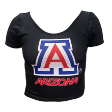 Load image into Gallery viewer, University of Arizona Black Babydoll Tee