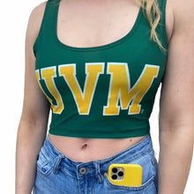 Load image into Gallery viewer, Vermont Green Crop Tank Top