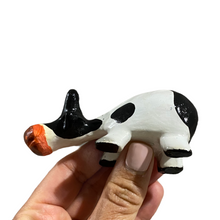 Load image into Gallery viewer, wooden-cow-shelf-figurine-decoration