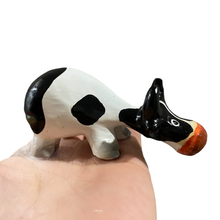 Load image into Gallery viewer, wooden-cow-shelf-figurine-decoration