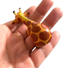 Load image into Gallery viewer, Wooden Minimal Giraffe Shelf Figurine Decoration