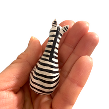Load image into Gallery viewer, Wooden Minimal Zebra Shelf Figurine Decoration