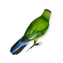 Load image into Gallery viewer, Wooden Hand-painted Red Finch Bird Figurine Decoration