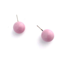 Load image into Gallery viewer, Lilac Ombre' Ball Stud Earrings