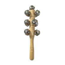 Load image into Gallery viewer, Wooden Jingle Stick – Montessori Rhythm Instrument for Kids’ Music Learning