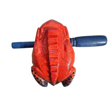 Load image into Gallery viewer, 4" Wooden Musical Frog - Red Dart Design (Percussion Instrument)