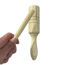 Load image into Gallery viewer, Wooden Slit Drum – Montessori Rhythm Instrument for Kids’ Music Learning