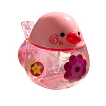 Load image into Gallery viewer, Clear Water Whistle Bird - Whimsical Water-Filled Whistle (Pink)