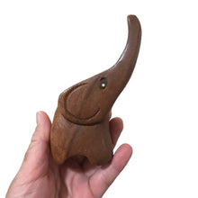 Load image into Gallery viewer, Dark Wood Chai Yo Elephant