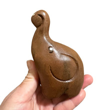 Load image into Gallery viewer, Small Dark Oak Fighting Elephant