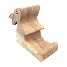 Load image into Gallery viewer, Wooden Cute Rabbit Phone Holder
