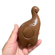 Load image into Gallery viewer, Small Dark Oak Fighting Elephant