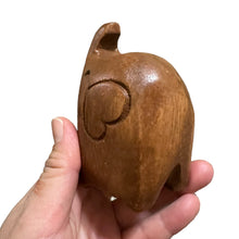 Load image into Gallery viewer, Tall Dark Oak Love Elephant