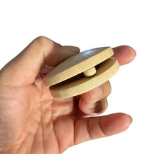Load image into Gallery viewer, Wooden Castanet – Montessori Rhythm Instrument for Kids’ Music Learning