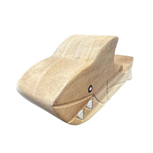 Load image into Gallery viewer, Wooden Shark Phone Holder
