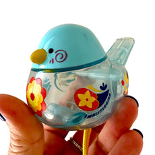 Load image into Gallery viewer, Clear Water Whistle Bird - Whimsical Water-Filled Whistle (Blue)