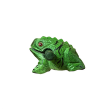Load image into Gallery viewer, 1.5&quot; Wooden Musical Frog - Forest Design (Percussion Instrument)