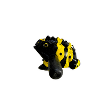 Load image into Gallery viewer, 1.5&quot; Extra Small Yellow Dart Frog Musical Frog Percussion Instrument