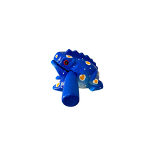 Load image into Gallery viewer, 1.5&quot; Wooden Musical Frog - Winter Design (Percussion Instrument)
