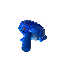 Load image into Gallery viewer, 3" Wooden Musical Frog - Mar Design (Percussion Instrument)