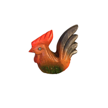 Load image into Gallery viewer, Painted Wooden Musical Whistle Rooster Instrument