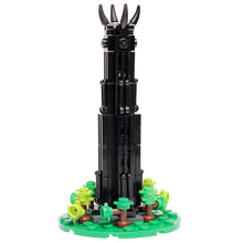 Load image into Gallery viewer, Dark Wizard Tower Building Set made using LEGO parts
