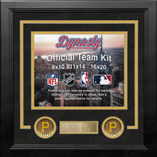 Load image into Gallery viewer, Pittsburgh Pirates Custom MLB Baseball 8x10 Picture Frame Kit (Multiple Colors)