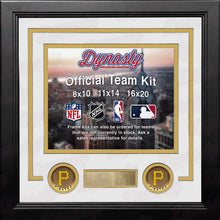 Load image into Gallery viewer, Pittsburgh Pirates Custom MLB Baseball 16x20 Picture Frame Kit (Multiple Colors)