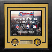 Load image into Gallery viewer, Pittsburgh Pirates Custom MLB Baseball 8x10 Picture Frame Kit (Multiple Colors)
