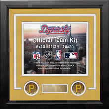Load image into Gallery viewer, Pittsburgh Pirates Custom MLB Baseball 11x14 Picture Frame Kit (Multiple Colors)
