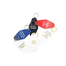 Load image into Gallery viewer, Presidential Physical Fitness Test Loser Motel Style Keychain in Blue