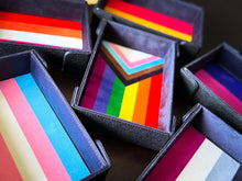 Load image into Gallery viewer, Pride Dice Tray of Folding™ Magnetic - Transgender