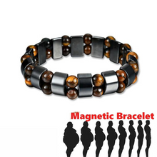 Load image into Gallery viewer, Magnetic Hematite Weight Loss &amp; Protection Bracelet