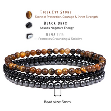 Load image into Gallery viewer, PROTECTION FROM NEGATIVE ENERGIES &amp; EMF BRACELET PACK